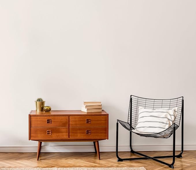 EVOLVE All Purpose Whites: Latex Flat Interior Paint for Walls & Ceilings, Shades of White, Quick Dry, Excellent Touch-Up & Coverage, Eco-Friendly (Snow Drift)