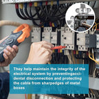 50pcs 1/2" Clamp Type Cable Connectors, cable connector clamp Steel Connector for Metallic Conduit Protect Cables Silver-Zinc