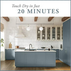 AMY HOWARD AT HOME Chalk-Based One Step Paint for Furniture, Cabinetry, Decor, Finish, and More | No Stripping, Sanding, or Priming | Medium Base | 32 Ounce | Geyer Gray