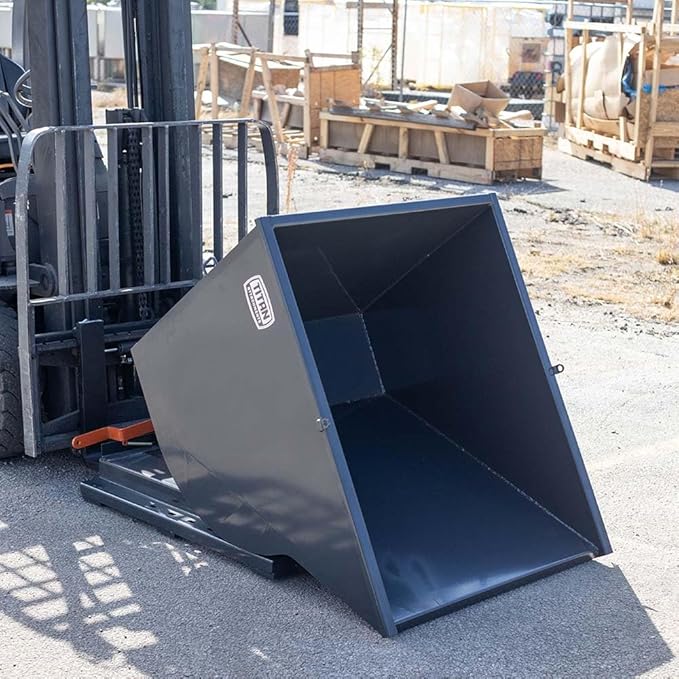 Titan Attachments Self-Dumping Hopper, Fork Lift Operated, Material Handling
