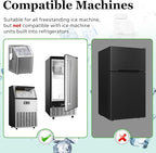 43 pcs Ice Machine Cleaner Tablets with 2 cleaning brushes,Ideal for Frigidaire, Opal, GE Profile, Kitchenaid units.Ice Maker Cleaner Removes Lime Scale,Calcium.Nickel Safe Scale Remover