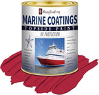 ShangTianFeng 207014 Marine Wood and Fiberglass Primer,32 Fl Oz Brilliant Bright Red+10 Fl Oz diluent, Suitable for use on fiberglass, wood or metal surfaces above the waterline 1 Quarts