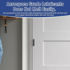 18 Pack Rounded Brushed Nickel Door Hinges 3-1/2" x 3.5 Inch 5/8 Radius for Interior Doors 3 ½ Inch Heavy Duty Hardware Fittings No Squeak House Villa Cando Loft Home Room Ironmongery Satin Sliver