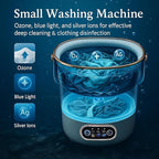 Portable Washing Machine, 17L/4 Gal, Foldable Mini Washing Machine, Mini Portable Washer, Easy To Use, Quiet and User Friendly, Great for Dorms Small Apartments Travelling