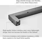 10 Pack 6.3 Inch Cabinet Handles Ancient Grey Drawer Pulls Square Cabinet Door Handles Grey Dresser Pulls Modern Stainless Steel Kitchen Hardware