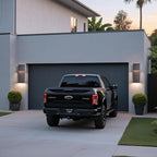 Outdoor Wall Lights Modern Exterior Lighting Fixtures, 3000K Integrated LED, Wall Sconce Lighting 2 Packs, Bronze Outside Wall Mount Lights for House Front Door Porch Garage Patio