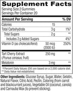 OLLY Muscle Recovery Sleep Gummies, Sleep and Sore Muscle Support, 3mg Melatonin, Tart Cherry, Vitamin D, Berry Flavor - 40 Count