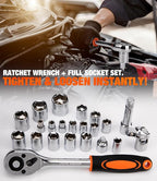 328-Piece Tool Set - Tool Kit Toolbox Storage Case with Drawer, General Household Hand Tool Kit Perfect for Home & DIY Repairs