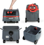 Starmix 1625 "Powerhouse Top 6.6 Gallons/25L, High Performance Multi-Use Portable Dust Extractor - Wet/Dry - Auto Self-Clean Filter System - HEPA Certified, 103464