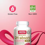 Jarrow Formulas QH-Absorb 100 mg Max Absorption- CoQ10 Ubiquinol- Up to 60 Servings (Softgels) - Supports Mitochondrial Health, Cellular Energy Production & Healthy Cardiovascular Function, Pack of 12