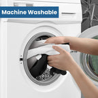 DAN RIVER 24-Pack Microfiber Towels – Ultra Absorbent, Lint-Free & Streak-Free Kitchen Rags Cleaning for Home, & Car - Must-Have Cleaning Essentials - 12" x 12" - Gray White Black