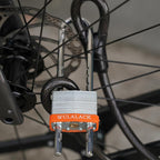 Padlock with Key, WULALACK 2 inch Wide Heavy Duty Laminated Steel Keyed Padlock with Adjustable Shackle, Long Shackle Pad Lock with 2 Keys