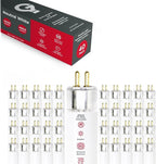 GoodBulb F54T5/835/ECO 54W 46 Inch T5 Fluorescent Light Bulb 3500K Soft White Color Medium Bi-Pin Base 4950 Lumens 85 CRI 36000 Life Hours Instant/Programmed Start Pack of 40 Bulbs