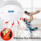 6 Pack 10 Year Battery Operated Smoke Detector and Carbon Monoxide Detectors, Travel Portable Photoelectric Fire Co Alarm for Home, Kitchen