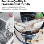 3 Pack Shop Vac 5-8 Gallon Filter Bags, ALYYDBG Type E - 90661 906-61 9066100 9066133; Type H 90671 9067-1 9067100 9067133 Vacuum Cleaner Filter Bags