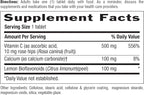 Country Life Vitamin C Buffered with Bioflavonoids, 500mg, 250 Tablets, Certified Gluten Free, Certified Vegan