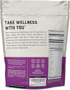 Live Conscious Collagen Peptides Powder Unflavored Packets - Hydrolyzed Collagen Powder - Hair, Skin, Nail, & Joint Support - Type I & III Grass-Fed Collagen Supplements for Women and Men - Pack of 20