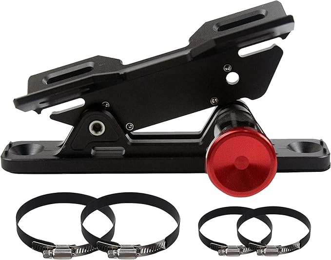 Quick Release Fire Extinguisher Holder - Car Fire Extinguisher Mount Bracket Aluminum for Vehicle UTV Jeep Truck Polaris Ranger Cam-Am X3 - Quick Clamps Mounting Bracket Heavy Duty