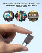 7.5A Low Profile Mini Car Fuse Kit– Automotive 7.5A ATM Manual Reset Circuit Breaker Fuses for Boat, RV, Truck, DC 12V/32V 7.5 Amp Manual Resettable Blade Assortment Kit with Resettable Fuses