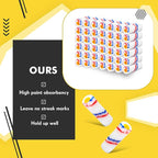 Leumoi 100 Pcs Paint Roller Covers 1/2 x 4 Inch Microfiber Paint Roller Covers Paint Brush Cover Small Roller Nap Mini House Painting Supplies for Painting Wall DIY Household Tool (Red Blue)