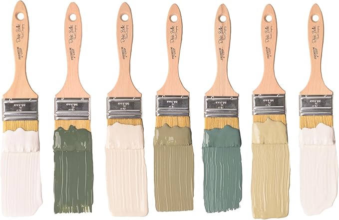 Dixie Belle Paint Company Chalk Finish Furniture Paint - Drop Cloth (1 Gallon - 128oz) - Matte Linen White Chic Chalk Mineral DIY Furniture Paint