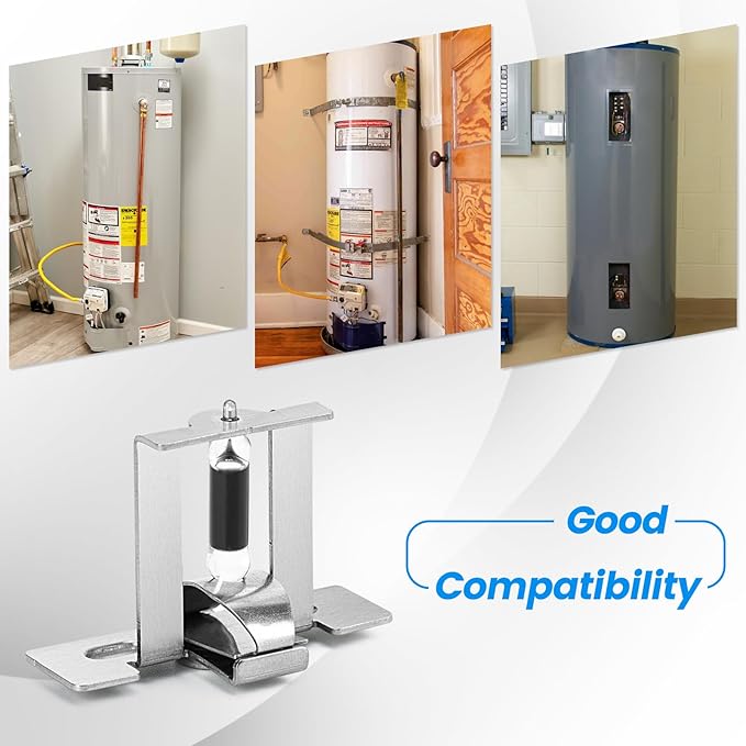 Combustion Shutoff Device Assembly Replacement Kit for Water Heater FVIR, Compatible with Rheem, Ruud, Richmond, GE and Almost Any Gas Tank Water Heater