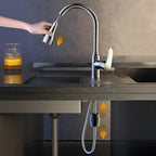 14.8oz(0.92lb) Pull Down Faucet Hose Weight Ball, Kitchen Sink Pull Out Sprayer Hose Gravity Ball Replacement Part, Universal Bathroom Basin Sink Stainless Steel & Braided Hose