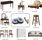 20 Pack 1" Screw on Furniture Glides Sliders-Furnigear Heavy Duty PTFE (Teflon) Chair Leg Slides Move Your Furniture Easy & Safely - Best Floor Protector (20 Pack)