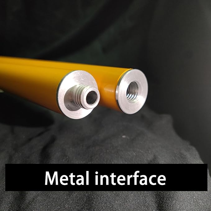 13.8 Ft/4.2 M Laser Level Pole, Multi functional fine-tuning gimbal, 1/4adapter, 5/8 "-11 nut for rotary and linear lasers