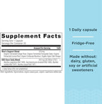 Probiotics for Men by Ancient Nutrition, SBO Probiotics Men's Once Daily 30 Ct, for Healthy Digestion and Immune System Function Support, 25 Billion CFUs* Per Serving