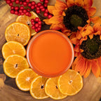 Dixie Belle Paint Company Chalk Finish Furniture Paint - Florida Orange (4oz) - Matte Bright Orange Chic Chalk Mineral DIY Furniture Paint