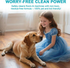 200X Concentrated Floor Cleaning Solution for All Robot Vacuum and Mop, Wet Dry Vacuums Compatible with Eufy, Roborock, Roomba, Tineco, Bissell, Shark, 29.76 fl oz Makes 47 Gallon Cleaner(Ocean Scent)