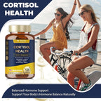 Cortisol Supplement with Ashwagandha,Magnesium,Rhodiola Rosea,L Theanine,Hormone Balance for Women Mood, Focus, Sleep Support 120 Vegan Capsules (Pack of 2)