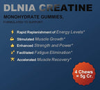 120 Creatine Monohydrate Gummies for Men & Women, Vegan-Friendly, Sugar-Free, & Tasty Chewables - Instantized Creatine Gummies (120 Count (Pack of 1), Orange)