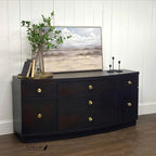 Dixie Belle Paint Company Chalk Finish Furniture Paint - Caviar (4oz) - Matte Black Chic Chalk Mineral DIY Furniture Paint