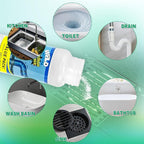 Drain Cleaner Powder, Powerful Pipeline Dredging Agent, Kitchen Unblocker, Sink and Drain Cleaner Powder for Kitchen Toilet（3Pcs）