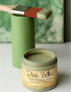 Dixie Belle Paint Company Chalk Finish Furniture Paint - Weeping Willow (16oz) - Matte Soft Green Chic Chalk Mineral DIY Furniture Paint