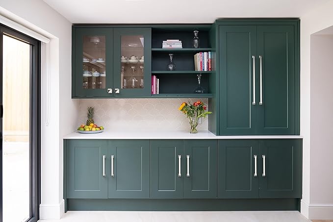 10 Pack 10 Inch Cabinet Handles Brushed Satin Nickel Cabinet Pulls Kitchen Cabinet Handles Kitchen Cabinet Hardware Kitchen Handles for Cabinets Cupboard Handles