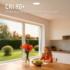 TORCHSTAR Basic Series 12-Pack 6 Inch Ultra-Thin LED Recessed Lighting with Junction Box, CRI90, Aluminum, 3000K Warm White, 5%-100% Dimmable Slim Recessed Downlight, 12W 1100LM, ETL and Energy Star