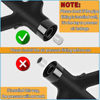 Toilet Plungers for Bathroom, Air Toilet Plunger Drain Blaster with Real-Time Barometer, High Pressure Toilet Plunger Heavy Duty for Bathroom,Kitchen Sink,Floor Drain,Toilet Clogged