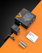 Laser Level, CIGMAN CM-G01 Self-Leveling Green Cross Line Laser, 100ft Range, 4 Brightness Levels Up to 28H Runtime, Compact 6.4oz, IP54, Magnetic Bracket, for Picture Hanging, Tile, DIY & Renovation