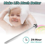 2 Pack 100108283 Water Heater Element Replacement for AO Smith Electric Water Heaters ECT 52/55/66/80/120, ECS 30/40/50, ECLN ELJN ECJN 40, ECL 30/50, E6, 4500W, 240V