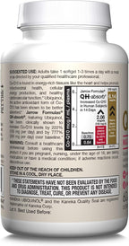 Jarrow Formulas QH-Absorb, 100 mg, Ubiquinol Dietary Supplement for Healthy Cardiovascular Function, 60 Softgels, 60 Day Supply