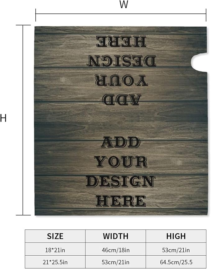 Custom Personalized Mailbox Covers Add Photo Picture Family Name House Address Text Magnetic Mail Cover for Home Garden Yard-12