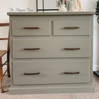 Dixie Belle Paint Company Chalk Finish Furniture Paint - Spanish Moss (4oz) - Matte Succulent Green Chic Chalk Mineral DIY Furniture Paint