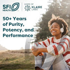 Klaire Labs SFI Health Saccharomyces Boulardii Probiotics for Women and Men - Vegan, Hypoallergenic S. Boulardii Probiotics for Digestive Health & Immune Support - Heat-Stable (120 Capsules)