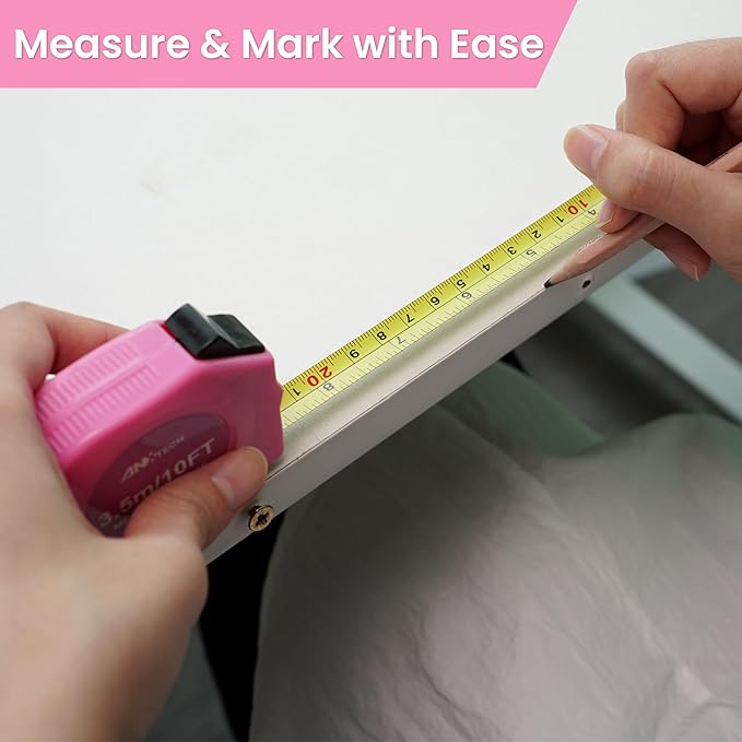 Pink Tool Set for Women, 136-Piece Household Small Tool Set, Toolbox Storage for Home Repairs, Portable Hand Tool Kit for Home Car College