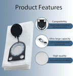 3931 3931A Vacuum Filter Bags Replacemen for Wet/Dry Dust Collector/vacuum Cleaner Model，VAC013, White, Pack of 10