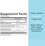 Probiotics for Men by Ancient Nutrition, SBO Probiotics Men's 60 Ct, for Gut Health, Digestive and Immune Support, Boosts Muscle Mass and Fat Metabolism, 25 Billion CFUs* Per Serving
