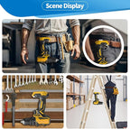 4PCS Belt Clips for Dewalt, Premium 304 Stainless Steel Replacement Clip, with Screws, for Dewalt DCD7771 Compatible with 20V Power Tools for N268241 N086039 DCD980 DCD985 DCD980L2 DCD985L2